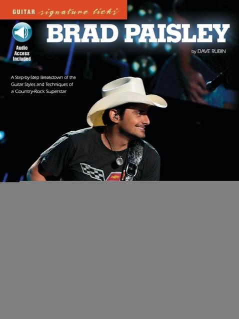 Brad Paisley Guitar Signature Licks Bk/cd