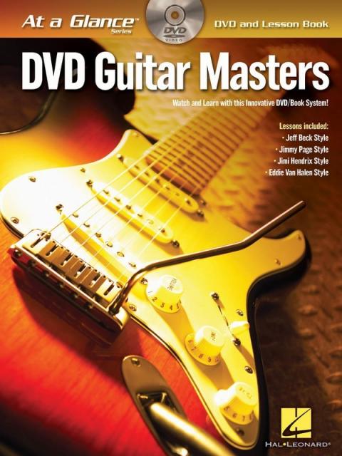 AT A GLANCE GUITAR MASTERS BK/DVD