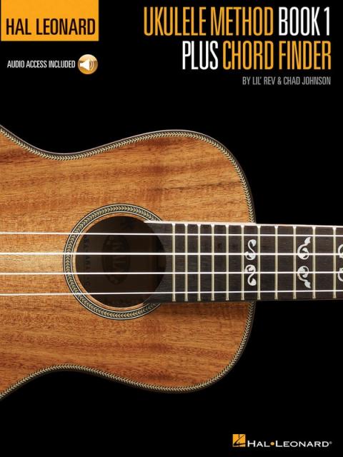 HL UKULELE METHOD BK 1 PLUS CHORD FINDER BK/OLA