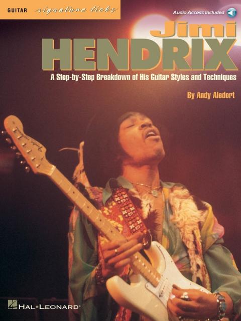 JIMI HENDRIX - SIGNATURE LICKS BK/OLA