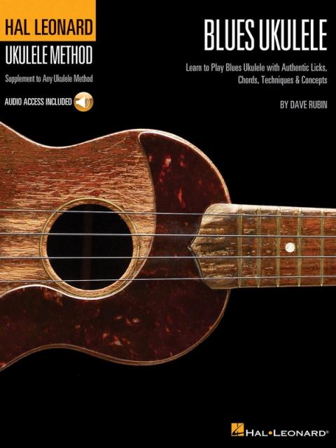 HL BLUES UKULELE METHOD BK/OLA