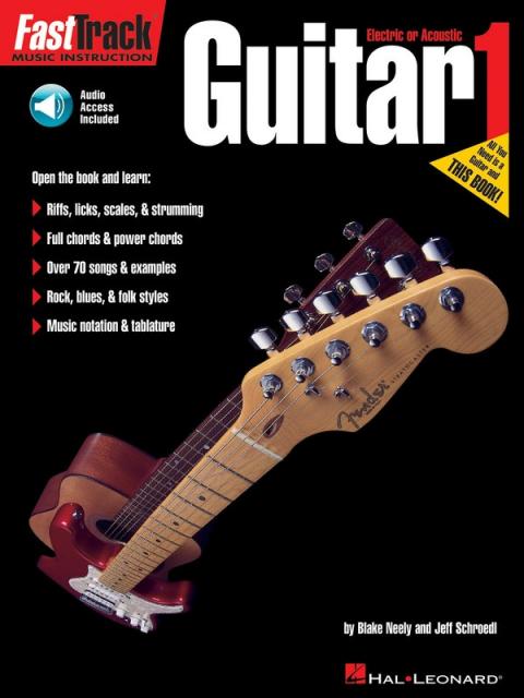 FASTTRACK GUITAR BK 1 BK/OLA