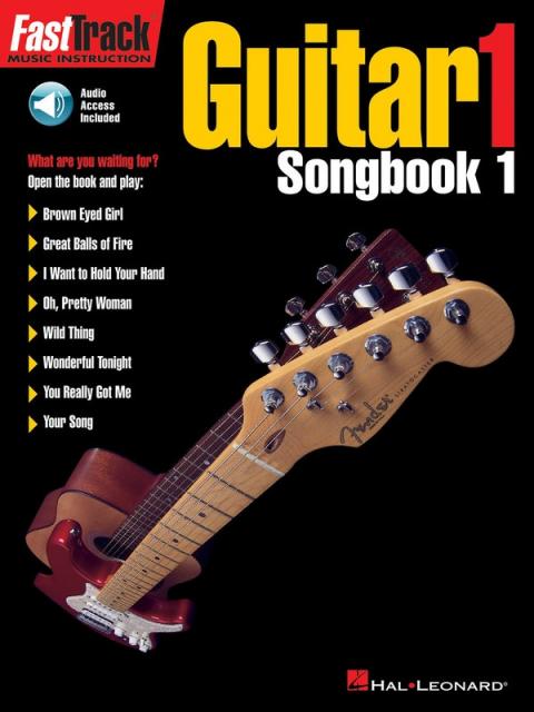 FASTTRACK GUITAR SONGBOOK 1 LEVEL 1 BK/OLA