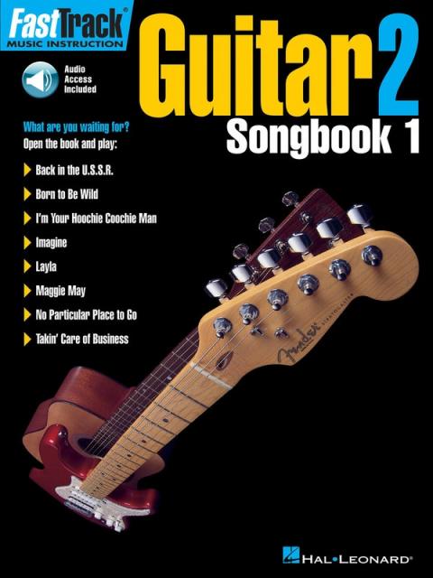 FASTTRACK GUITAR SONGBOOK 1 LEVEL 2 BK/OLA