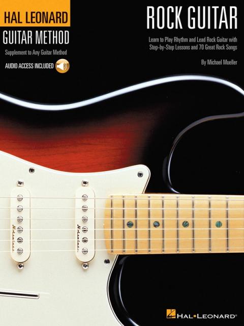 HAL LEONARD ROCK GUITAR METHOD BK/OLA