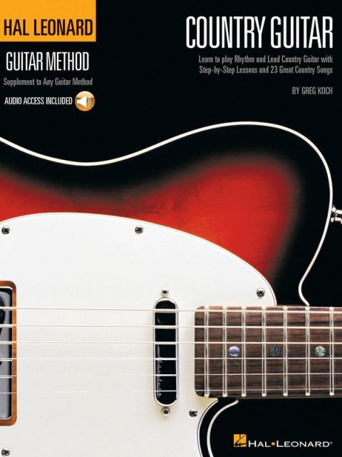 HL COUNTRY GUITAR METHOD BK/OLA