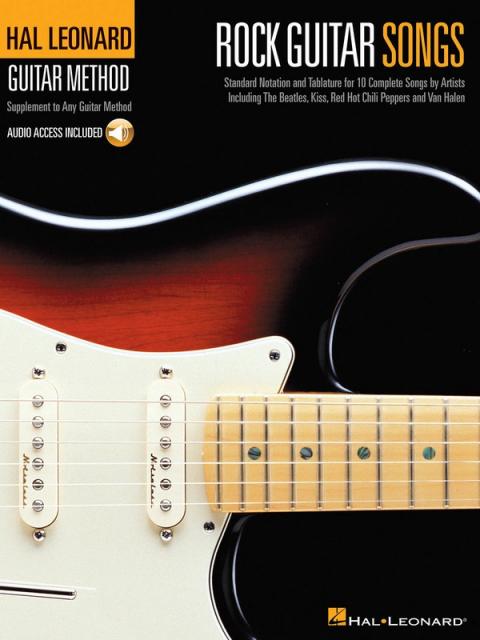 HL GUITAR METHOD ROCK GUITAR SONGS BK/OLA