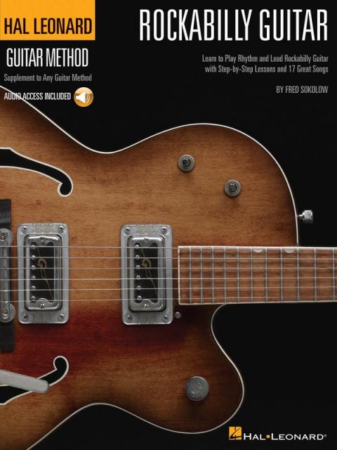 HL GUITAR METHOD ROCKABILLY GUITAR BK/OLA