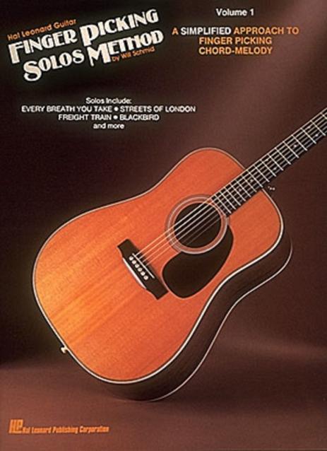 Hal Leonard Guitar Finger Picking Solos Bk 1 Gtr