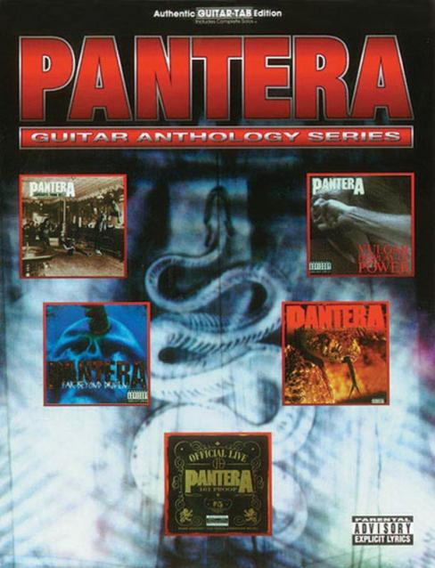 Pantera Guitar Anthology Gtr Tab