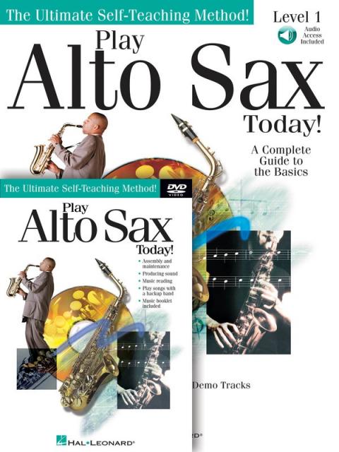 Play Alto Sax Today Beginner Pack Bk/cd/dvd