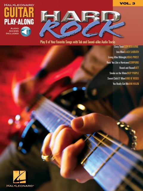 Hard Rock Guitar Play Along V3 Bk/cd