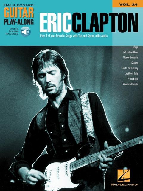 Eric Clapton Guitar Play Along V24 Bk/cd