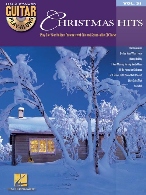 Christmas Hits Guitar Play Along Bk/cd V31