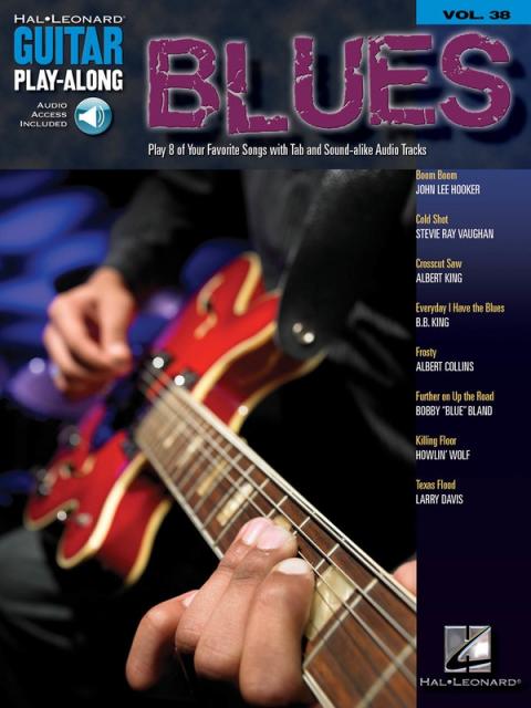 Blues Guitar Play Along Bk/cd V38