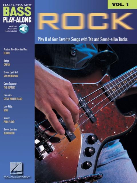 Rock Bass Play Along V1 Bk/cd