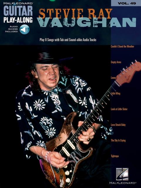 STEVIE RAY VAUGHAN GUITAR PLAYALONG V49 BK/OLA