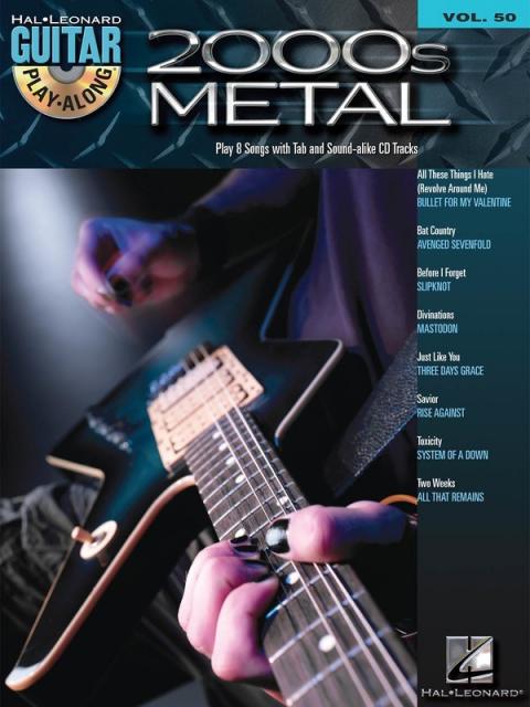 2000s Metal Guitar Play Along V50 Bk/cd