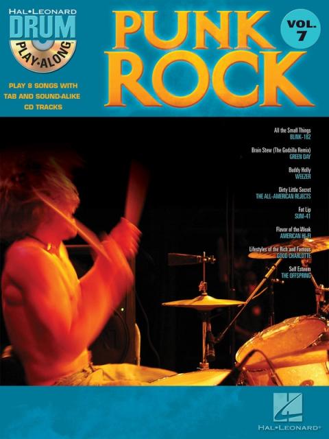 Punk Rock Drum Play Along Bk/cd V7