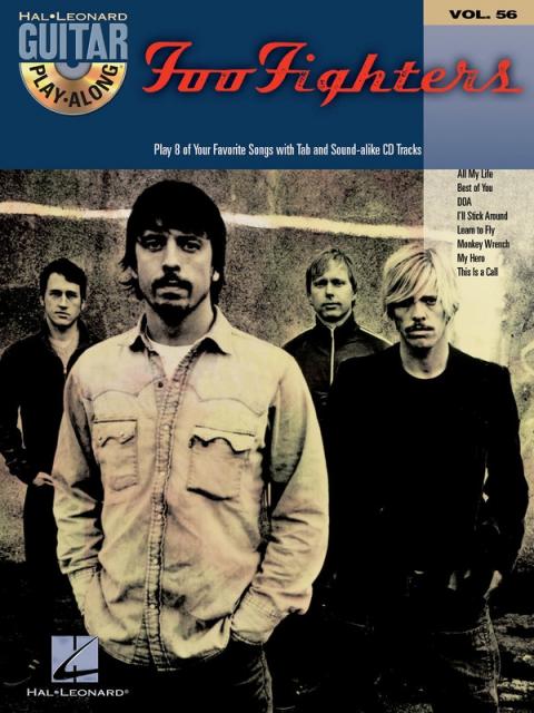 Foo Fighters Guitar Play Along Bk/cd V56