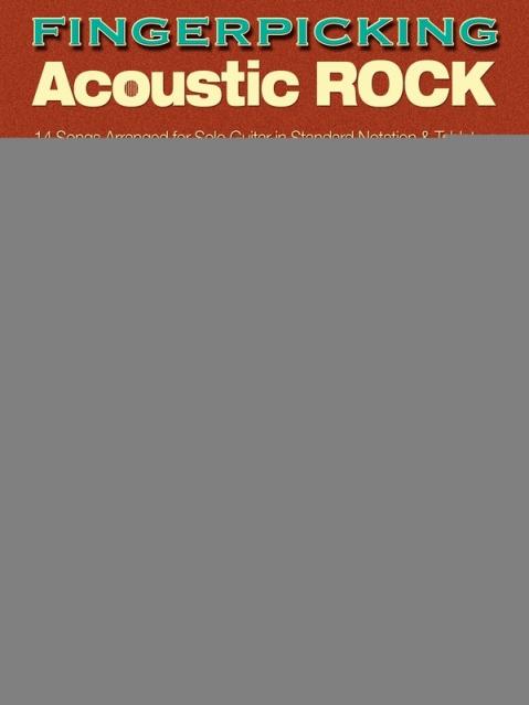 Fingerpicking Acoustic Rock 14 Songs Std & Tab