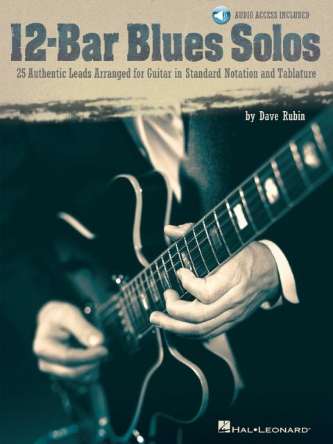 12 Bar Blues Solos For Guitar Bk/cd