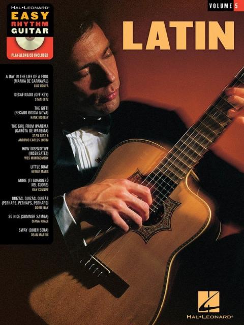 Latin Easy Rhythm Gtr Bk/cd V5