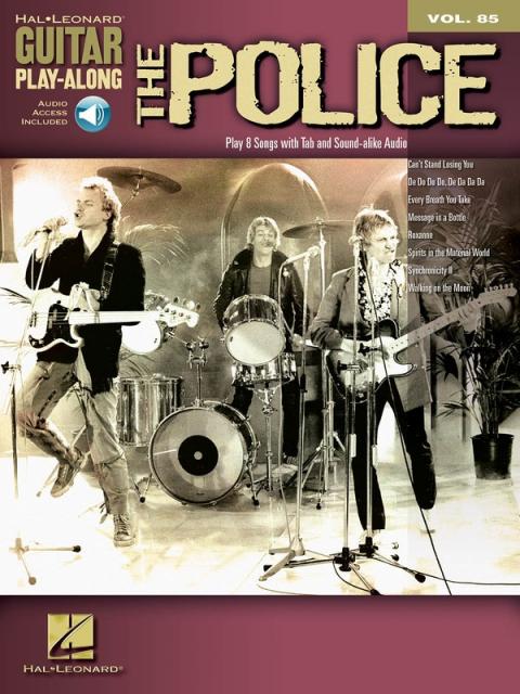 THE POLICE GUITAR PLAYALONG V85 BK/OLA