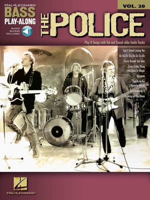 Police Bass Play Along V20 Bk/cd