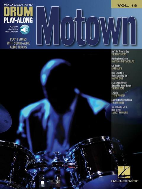 Motown Drum Play Along Bk/cd V18