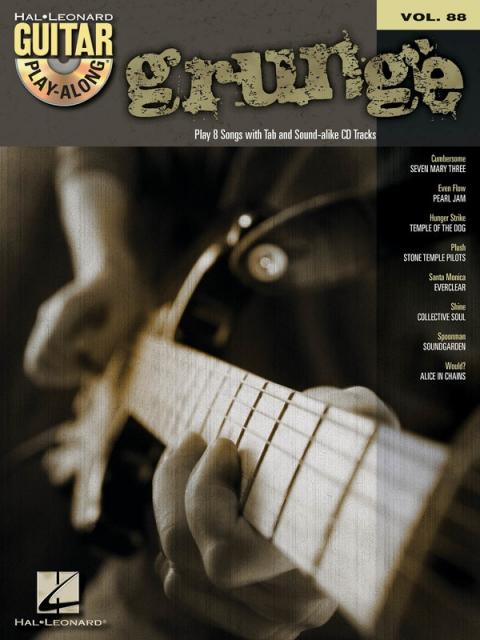 Grunge Guitar Play Along Bk/cd V88