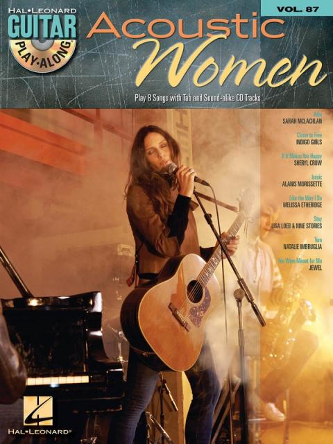 Acoustic Women Guitar Play Along Bk/cd V87