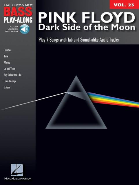 Dark Side Of The Moon Bass Play Along V23 Bk/cd