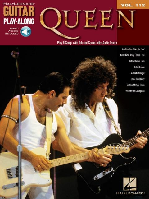 QUEEN GUITAR PLAYALONG V112 BK/OLA