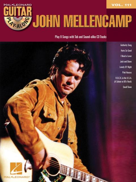 John Mellencamp Guitar Play Along V111 Bk/cd