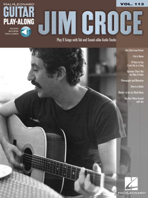 Jim Croce Guitar Play Along Bk/cd V113