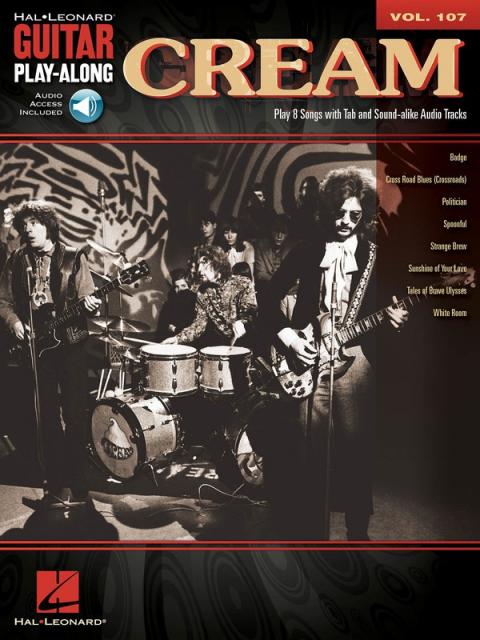 Cream Guitar Playalong Bk/cd V107