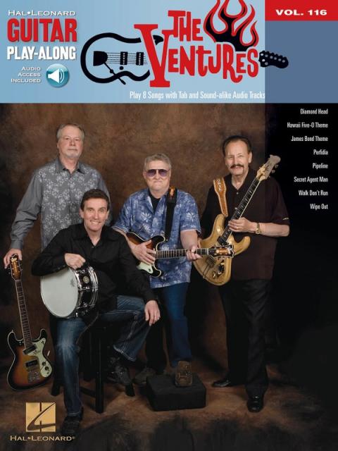 Ventures Guitar Play Along V116 Bk/cd