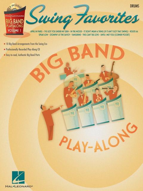 Big Band Play Along V1 Swing Fav Bk/cd Drums