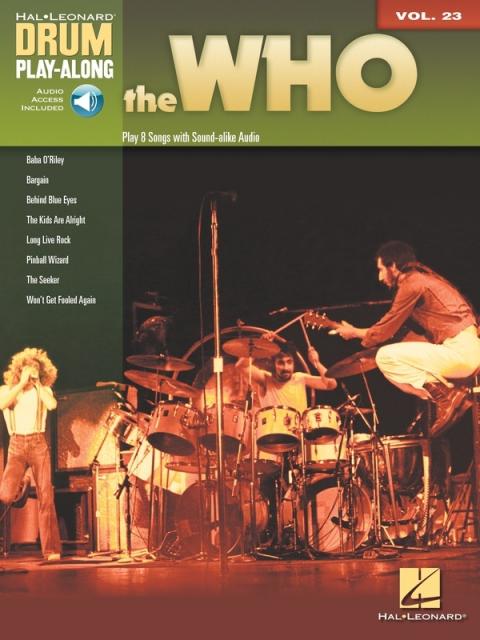 The Who Drum Play Along Bk/cd V23