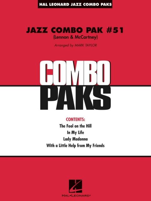 JAZZ COMBO PAK #51 LENNON & MCCARTNEY SC/PTS