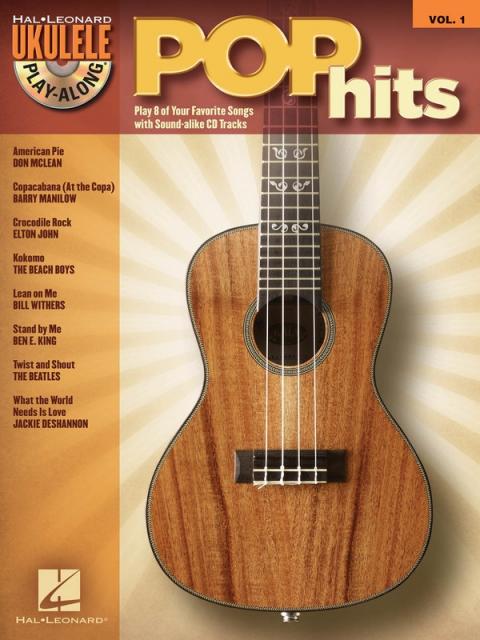 Pop Hits Ukulele Play Along Bk/cd V1