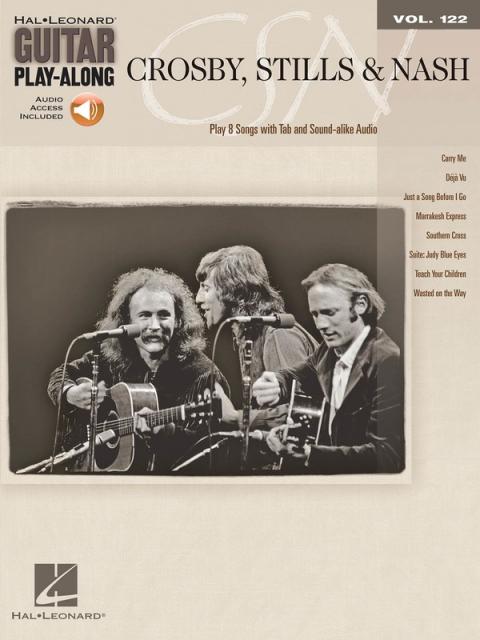 Crosby Stills & Nash Guitar Play Along Bk/cd V12