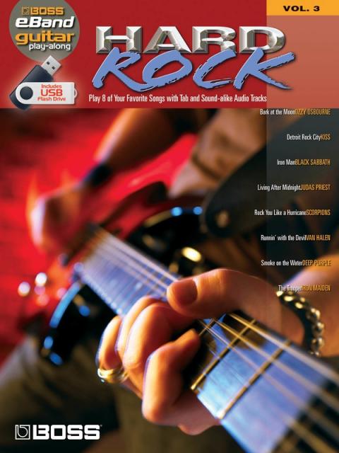 Hard Rock Eband Guitar Play Along V3 Bk Usb Gtr