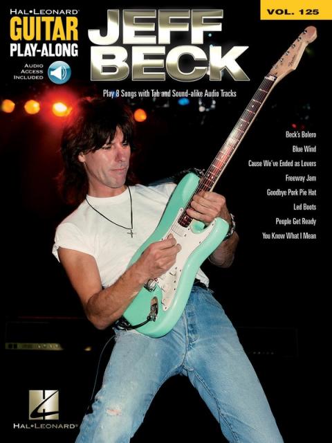 Jeff Beck Guitar Play Along V125 Bk/cd