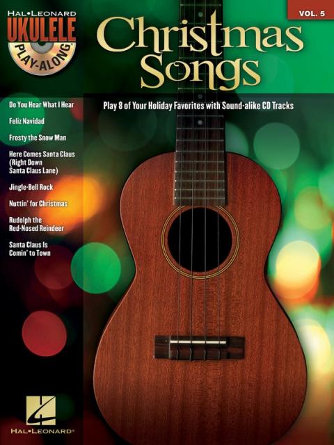 Christmas Songs Ukulele Play Along Bk/cd V5