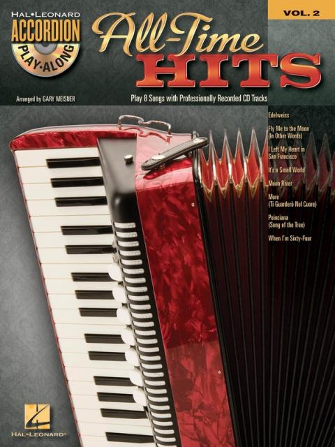 All Time Hits Accordion Play Along Bk/cd V2