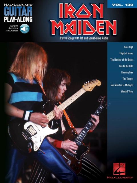 Iron Maiden Guitar Play Along V130 Bk/ola