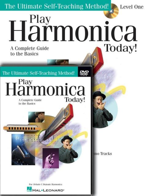 PLAY HARMONICA TODAY BEGINNER PACK BK/OLA/DVD