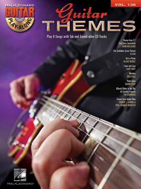 Guitar Themes Guitar Play Along Bk/cd V136